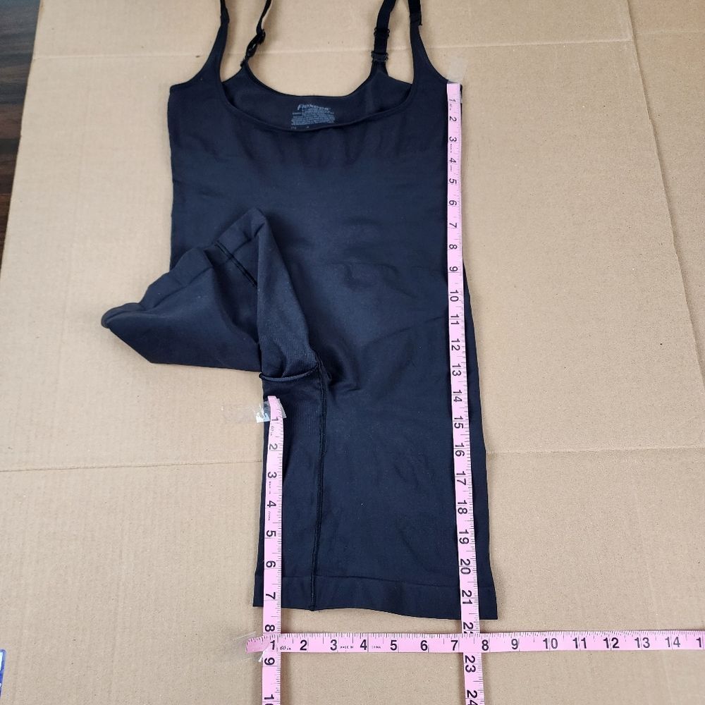 Maidenform Flexes Black Shape wear Stretch Jumpsuit Romper Size L - Picture 8 of 10